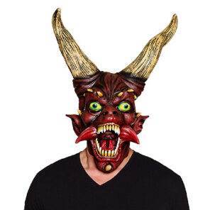 Lier - Fun - Shop - Carnaval - Halloween - devil - duivelshoorns - rode duivels - voetbal - supporteren - griezelig - eng masker