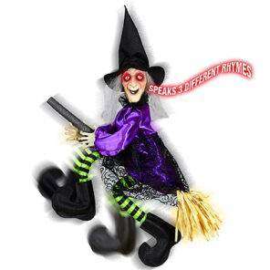 Lier - Fun - Shop - Carnaval - Feestwinkel - Halloween - Griezelen - heks - witch - bewegende decoratie - grappig - versiering