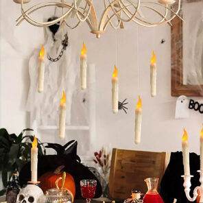 Fun - Shop - Lier - Halloween - decoratie - versiering - lichtgevende kaarsen - nep kaarsen - kerstmis - kerstboom - sfeerverlichting