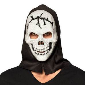 Lier - Fun - Shop - Carnaval - Halloween - pvc masker - skelet - schedel - skull - griezelig - coco loco - day of the dead