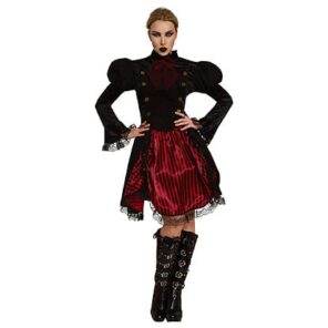 Fun - Shop - Lier - Carnaval - Halloween - kostuum - verkleedpak - volwassenen - tiener - voodoo - steampunk - black - kleedje