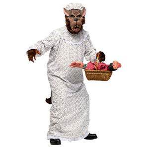 Lier - Fun - Shop - Halloween - Carnaval - roodkapje - sprookje - oma - grootmoeder - wolf - weerwolf - grote boze wolf - griezel
