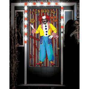 Lier - Fun - Shop - Halloween - Decoratie - Versiering - welkom - deurversiering - deurbel - ledstrip - verlichting - clown - circus