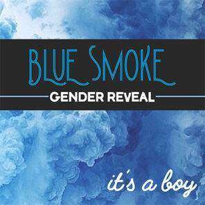 Rook Fakkel Gender Reveal Blauw