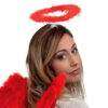 Lier - fun - shop - Feestwinkel - Carnaval - Halloween - duivel - engel - vleugels - wings - rood - devil - tommorowland