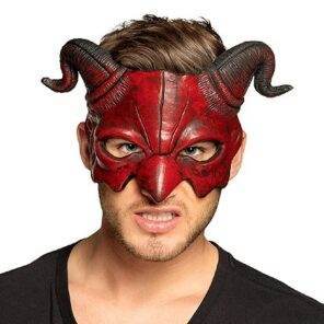 Lier - Fun - Shop - Carnaval - Halloween - Feestwinkel - masker - oogmasker - duivel - demoon - demon - verkleden - kleurlenzen