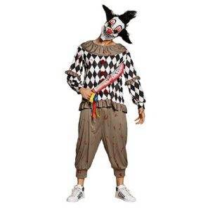 Lier - Fun - Shop - Carnaval - Halloween - Feestwinkel - mes - harley quinn - horror clown - It - crimi clowns - circus