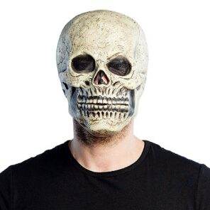 Fun - Shop - Lier - Carnaval - Halloween - Feestwinkel - schedel - latex - gezichtsmasker - skull - geraamte - skelet - doodskop