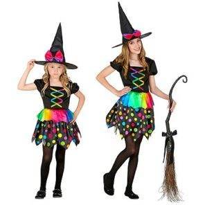 Lier - Fun - Shop - Carnaval - Feestwinkel - Halloween - Heks - witch - sprookje - verkleedpak - kinderen - kleurrijk - heksenhoed