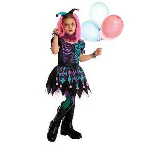 Lier - Fun - Shop - Halloween - Carnaval - Feestwinkel - kostuum kind - harley quinn - clown - harlekijn - circus - ballon