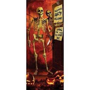 Lier - Fun - Shop - Carnaval - Halloween - decoratie - versiering - deurbord - bloed - tocht - geraamte - aankleding - skelet